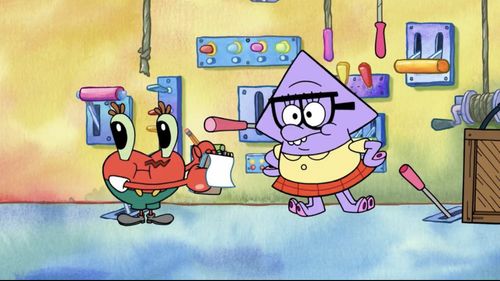 Still from The Patrick Star Show of Fentin Finkle voiced by Gracen Newton