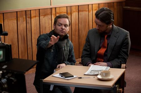 James McAvoy and Jon S. Baird in Filth (2013)
