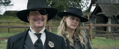 Kim Coates & Helena Marie in Stagecoach: The Texas Jack Story