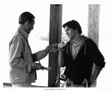 Roy Scheider and David Elliott in Jaws 2 (1978)
