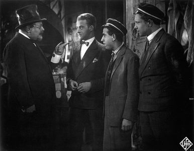 Carl Balhaus, Emil Jannings, and Roland Varno in The Blue Angel (1930)