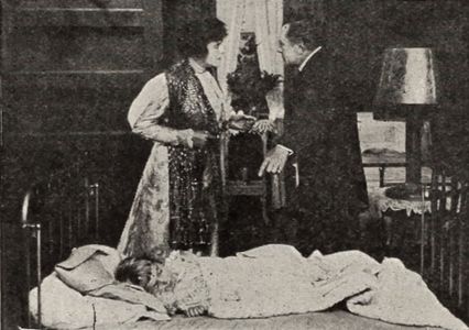 Maurice Costello and Leah Baird in Saints and Sinners (1915)