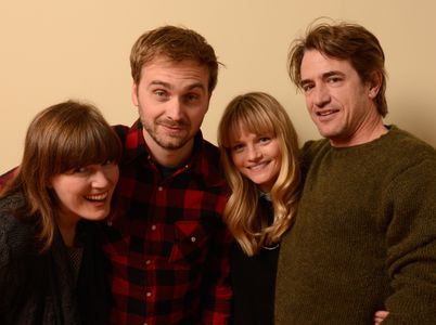 Dermot Mulroney, Lindsay Pulsipher, Calvin Lee Reeder, and Heather McIntosh at an event for The Rambler (2013)