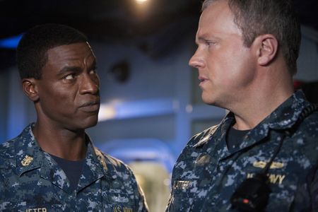 Adam Baldwin and Charles Parnell in The Last Ship (2014)