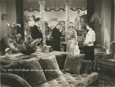 William Powell, Richard 'Skeets' Gallagher, Helen Kane, and Fay Wray in Pointed Heels (1929)