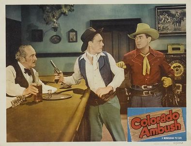 Johnny Mack Brown, Roy Butler, and Myron Healey in Colorado Ambush (1951)