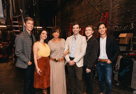 (L-R) The cast of Harvey Fierstein's Broadway Production of Torch Song at the Hayes Theatre - Ward Horton, Roxanna Hope 