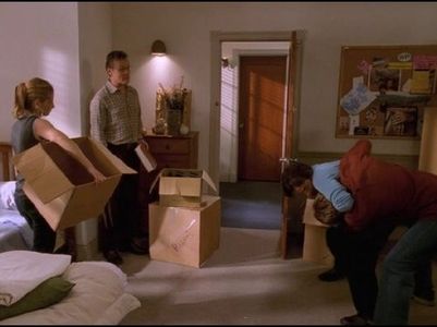 Sarah Michelle Gellar, Marc Blucas, Nicholas Brendon, and Anthony Head in Buffy the Vampire Slayer (1997)