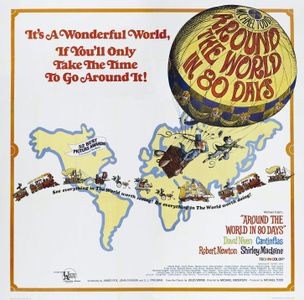 David Niven and Cantinflas in Around the World in 80 Days (1956)