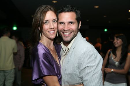 Staci Lawrence and David Castagnetti at the Los Angeles premiere of disFIGURED