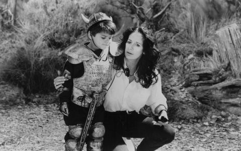Penelope Spheeris and Travis Tedford in The Little Rascals (1994)
