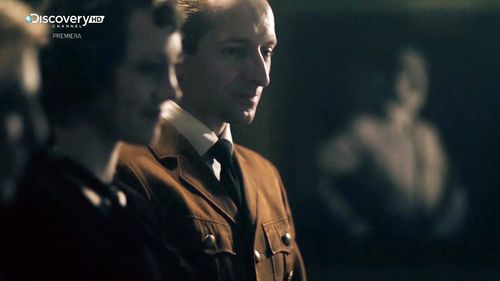 Adam Wittek and Emma McMorrow in HITLER: THE RISE AND FALL