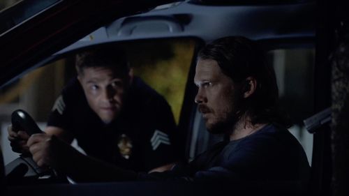 Still of Scott Deckert and Eric Winter in ABC's 'The Rookie'