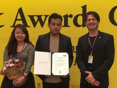 TOKYOPOP Asian Film Award prize at NAFF 2015 in Korea