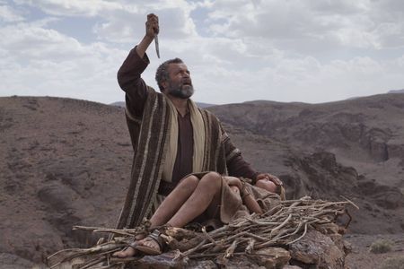 Gary Oliver and Hugo Rossi in The Bible (2013)