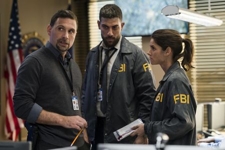 Jeremy Sisto, Missy Peregrym, and Zeeko Zaki in FBI (2018)