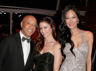Shannon Elizabeth, Russell Simmons, and Kimora Lee Simmons