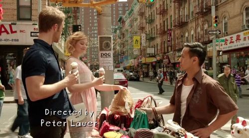 Still of Jake McDorman, Analeigh Tipton, and Alex Huynh in Manhattan Love Story (2014)