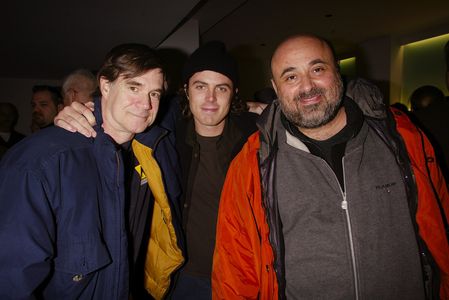 Casey Affleck, Gus Van Sant, and Harris Savides at an event for Gerry (2002)