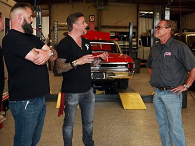 Richard Rawlings and Russell J. Holmes in Garage Rehab (2017)