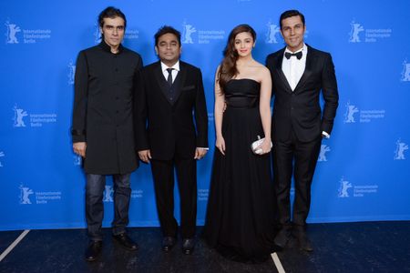 Randeep Hooda, Alia Bhatt, and Imtiaz Ali at an event for Highway (2014)