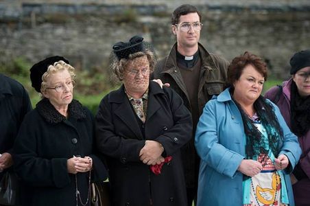 Brendan O'Carroll, June Rodgers, Conor Moloney, and Eilish O'Carroll in Mrs. Brown's Boys D'Movie (2014)