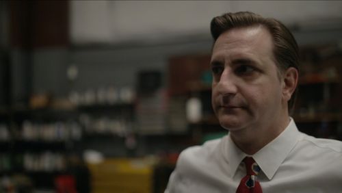 Ryan Reinike as Dennis from The Lot - in the shop