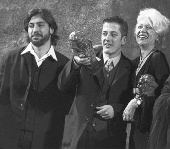 Javier Bardem, Miguel Bardem, and Pilar Bardem in X Premios Goya (1996)