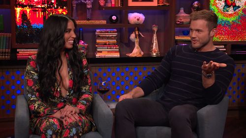 Danielle Olivera and Colton Underwood in Watch What Happens Live with Andy Cohen: Colton Underwood & Danielle Olivera (2