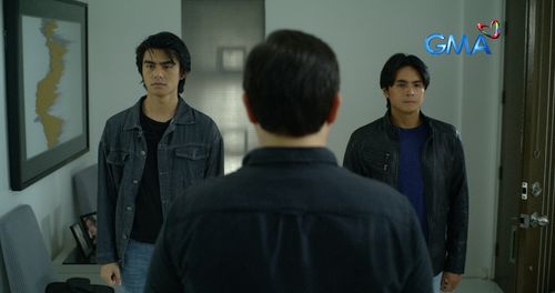 Radson Flores and Miguel Tanfelix in Voltes V: Legacy (2023)