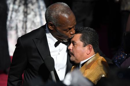 Danny Glover and Guillermo Rodriguez at an event for The Oscars (2018)