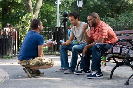 Anthony Anderson, Alan Poul, and Alex O'Loughlin in The Back-up Plan (2010)