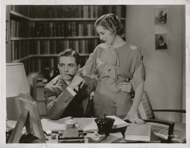 Phillips Holmes and Ruth Selwyn in Men Must Fight (1933)