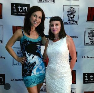 Carla Betz and Sherry Mattson at the NY International Independent Film Festival