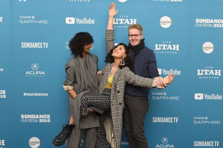 J.C. MacKenzie, Poorna Jagannathan, and Rhianne Barreto at an event for Share (2019)