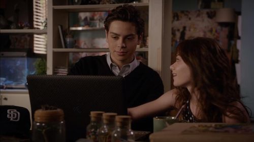 Jake T. Austin and Amanda Leighton in The Fosters (2013)