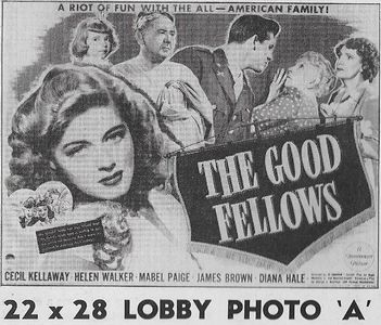 James Brown, Patti Hale, Cecil Kellaway, Kathleen Lockhart, Mabel Paige, and Helen Walker in The Good Fellows (1943)