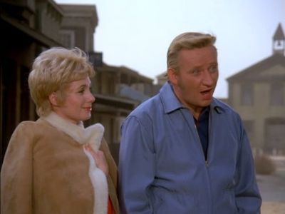 Shirley Jones and Dave Madden in The Partridge Family (1970)