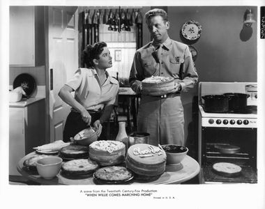 Dan Dailey and Colleen Townsend in When Willie Comes Marching Home (1950)