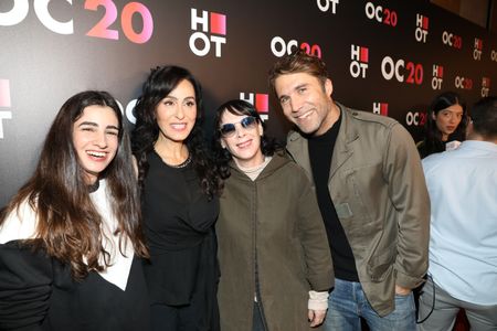 Rita, Dana Ivgy, Orly Silbersatz, and Roi Miller at an event for Malkot (2018)