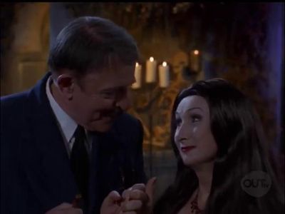 John Astin and Irene Miscisco in The New Addams Family (1998)