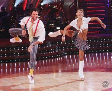 Edyta Sliwinska and Maksim Chmerkovskiy in Dancing with the Stars (2005)