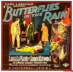 Dorothy Cumming, James Kirkwood, Laura La Plante, and Robert Ober in Butterflies in the Rain (1926)