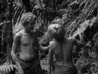 Tom Chapin and Roger Elwin in Lord of the Flies (1963)