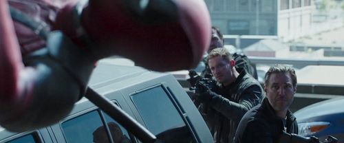 Ryan Reynolds, Mike Mitchell, and Ryan Handley in Deadpool (2016)