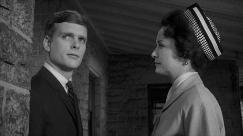 Keir Dullea and Neva Patterson in David and Lisa (1962)