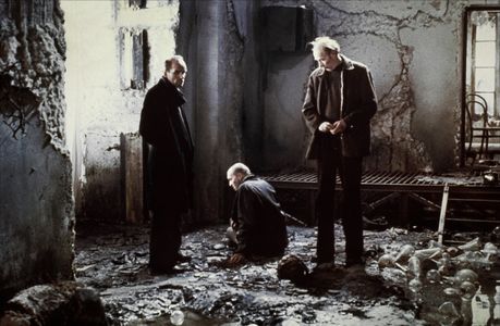 Nikolay Grinko, Aleksandr Kaydanovskiy, and Anatoliy Solonitsyn in Stalker (1979)