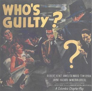 Robert Kent, Charles Middleton, Minerva Urecal, and Amelita Ward in Who's Guilty? (1945)
