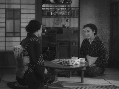Chieko Nakakita and Mieko Takamine in Wife (1953)