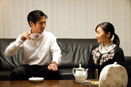 Kanji Tsuda and Megumi Kagurazaka in Guilty of Romance (2011)